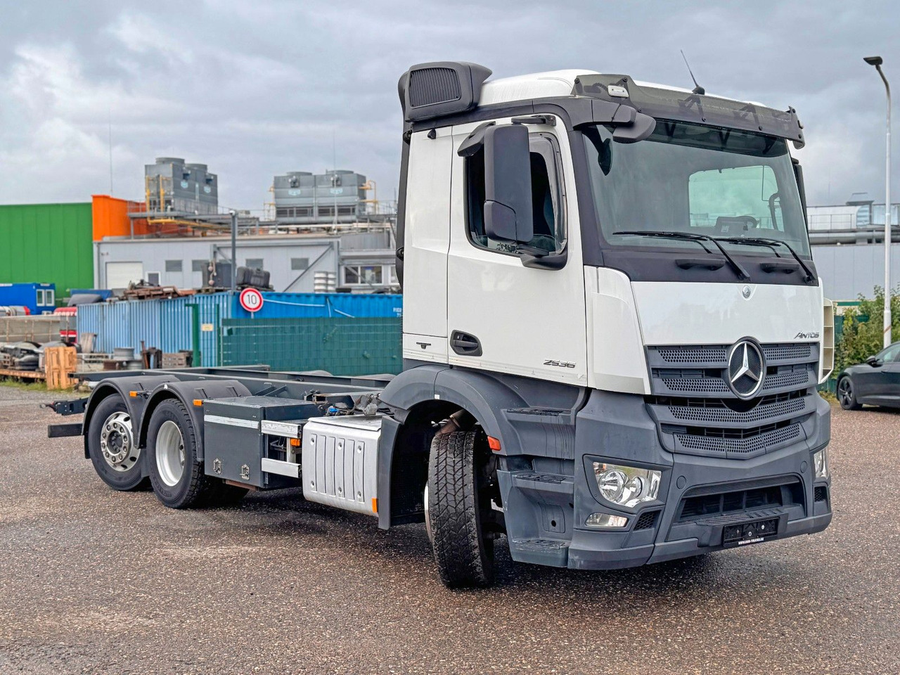 Mercedes-Benz 2536 ADR Valid & kipphydraulik für Gastank - Xe bồn: hình 1 Mercedes-Benz 2536 ADR Valid & kipphydraulik für Gastank - Xe bồn: hình 1
