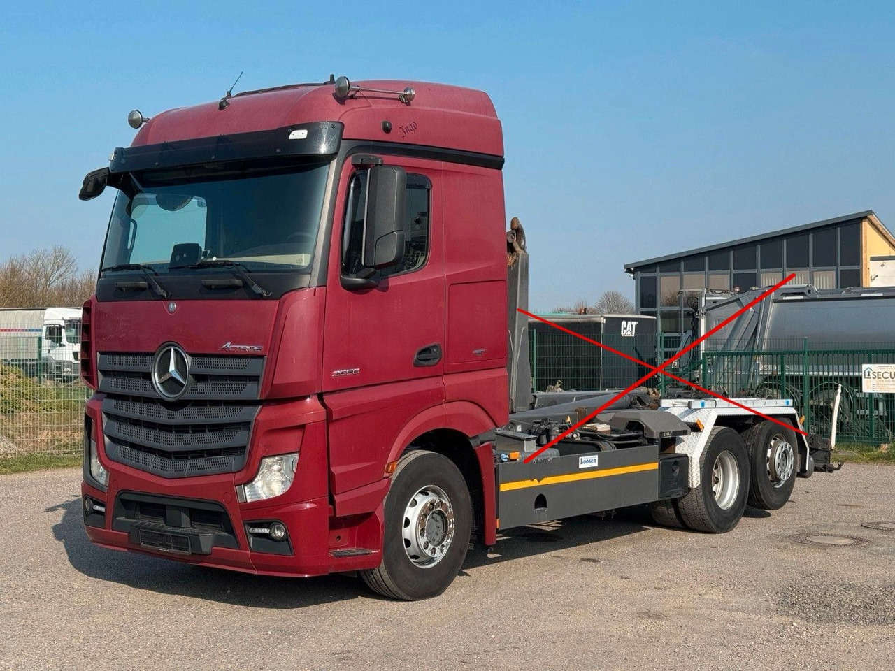 Mercedes-Benz 2558 6x2 Fahrgestell Chassis | Retarder | Klima - Xe tải khung gầm: hình 3 Mercedes-Benz 2558 6x2 Fahrgestell Chassis | Retarder | Klima - Xe tải khung gầm: hình 3