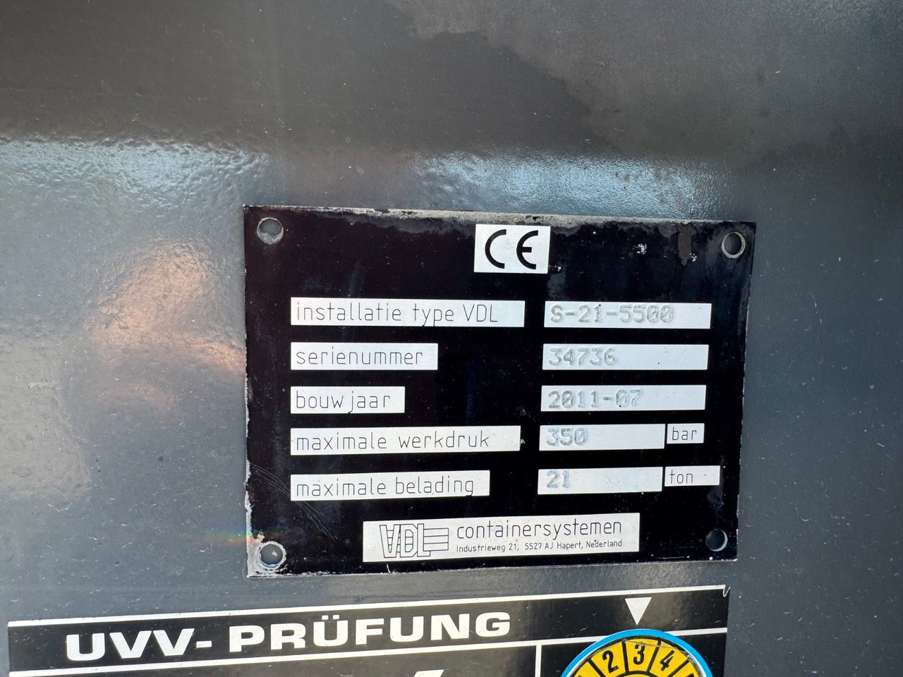 Mercedes-Benz 2644 6X4 VDL Abroller mit 3,90 Radstand Blatt BL - Xe tải nâng móc: hình 4 Mercedes-Benz 2644 6X4 VDL Abroller mit 3,90 Radstand Blatt BL - Xe tải nâng móc: hình 4
