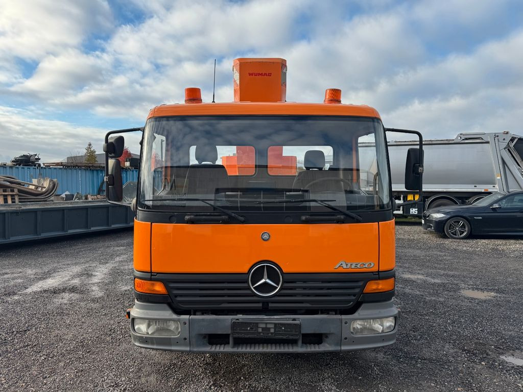 Nền bục trên không gắn trên xe tải, Xe tải nhỏ Mercedes-Benz 815 4x2 Hubarbeitsbühne Wumag  170 high 17 m: hình 13