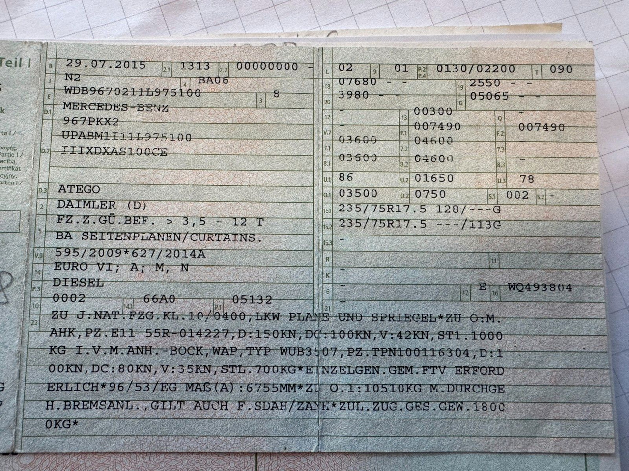 Mercedes-Benz 818 4X2 Pritsche & Plane & Tang Pritsche & Plane Mercedes-Benz 818 4X2 Pritsche & Plane & Tang Pritsche & Plane - Xe van thùng mui bạt: hình 2 Mercedes-Benz 818 4X2 Pritsche & Plane & Tang Pritsche & Plane Mercedes-Benz 818 4X2 Pritsche & Plane & Tang Pritsche & Plane - Xe van thùng mui bạt: hình 2