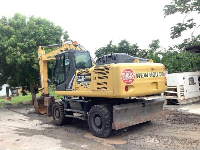 New Holland WE210 - Máy xúc bánh lốp: hình 2 New Holland WE210 - Máy xúc bánh lốp: hình 2