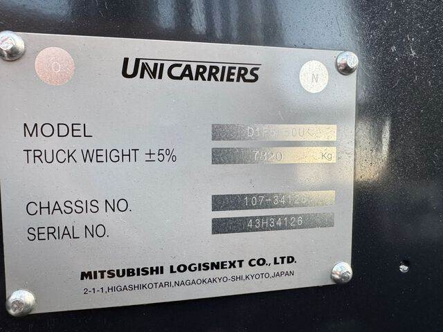 UniCarriers D1F5F50U - Xe nâng diesel: hình 3 UniCarriers D1F5F50U - Xe nâng diesel: hình 3