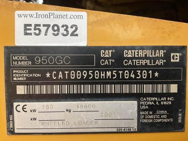 CAT 950GC - Máy xúc lật bánh lốp: hình 5 CAT 950GC - Máy xúc lật bánh lốp: hình 5