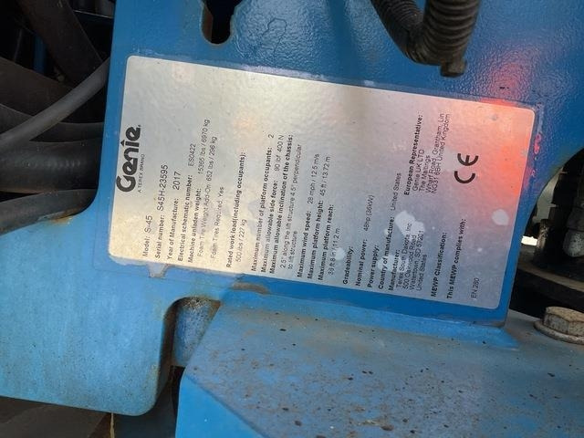 Genie S45 - Xe nâng người hình viễn vọng kính: hình 5 Genie S45 - Xe nâng người hình viễn vọng kính: hình 5