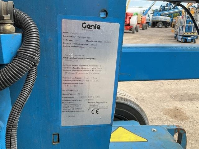 Genie Z45/25J - Xe nâng người nhiều khớp nối: hình 5 Genie Z45/25J - Xe nâng người nhiều khớp nối: hình 5