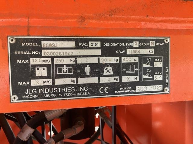JLG 660SJ - Xe nâng người hình viễn vọng kính: hình 5 JLG 660SJ - Xe nâng người hình viễn vọng kính: hình 5