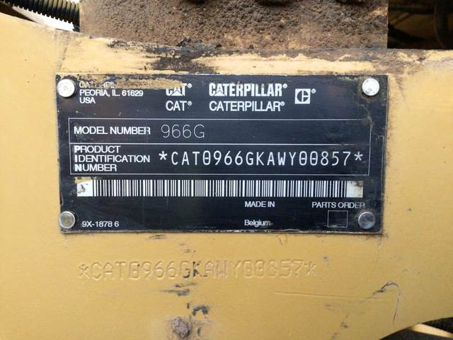 CAT 966G - Máy xúc lật bánh lốp: hình 5 CAT 966G - Máy xúc lật bánh lốp: hình 5