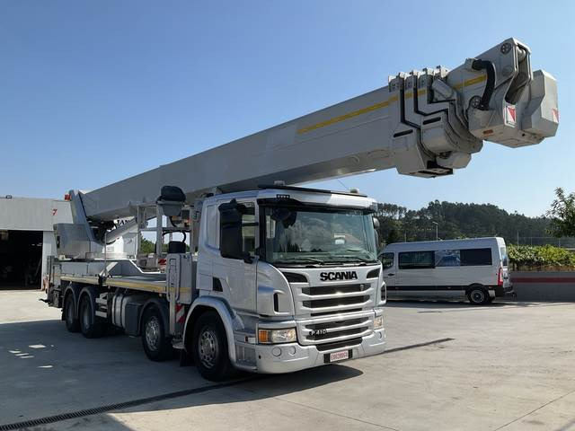 Scania P410LB - Nền bục trên không gắn trên xe tải: hình 4 Scania P410LB - Nền bục trên không gắn trên xe tải: hình 4