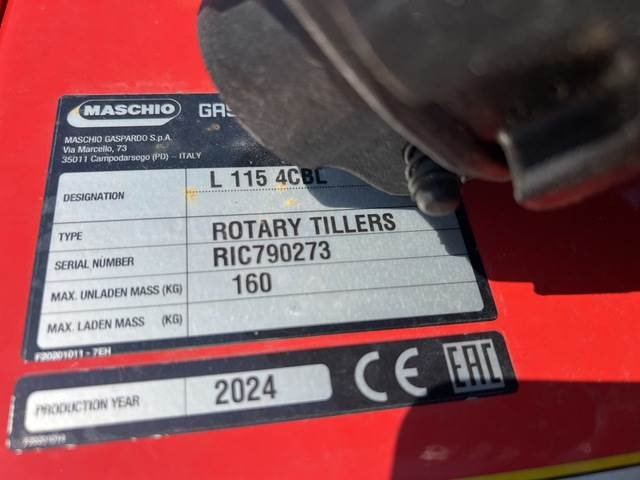 Maschio Gaspardo L115 4CBL - Dàn xới: hình 5 Maschio Gaspardo L115 4CBL - Dàn xới: hình 5