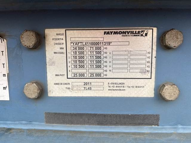 Faymonville Multimax - Sơ mi rơ moóc thùng thấp: hình 5 Faymonville Multimax - Sơ mi rơ moóc thùng thấp: hình 5