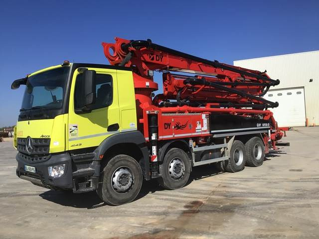 Mercedes-Benz Arocs 4143 - Xe bơm bê tông: hình 1 Mercedes-Benz Arocs 4143 - Xe bơm bê tông: hình 1