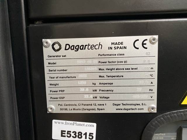 Dagartech DGDR 40 ST - Bộ phát điện: hình 5 Dagartech DGDR 40 ST - Bộ phát điện: hình 5