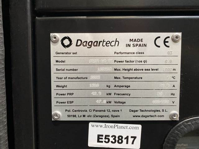 Dagartech DGDR 60 ST - Bộ phát điện: hình 5 Dagartech DGDR 60 ST - Bộ phát điện: hình 5