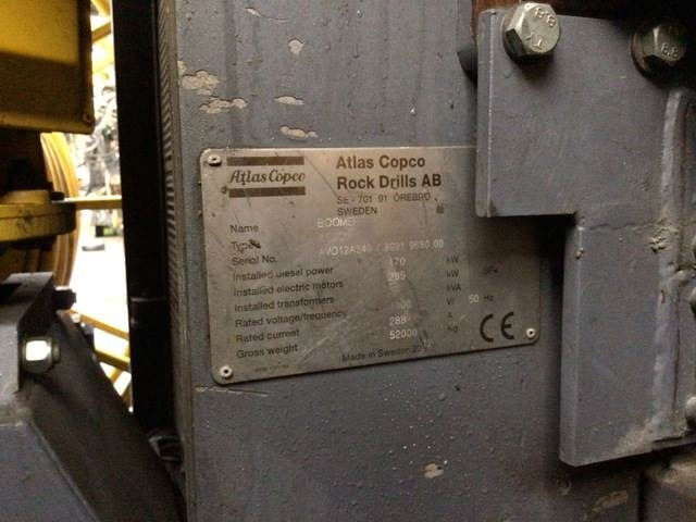 Atlas Copco XE3C - Máy móc đào mỏ: hình 5 Atlas Copco XE3C - Máy móc đào mỏ: hình 5