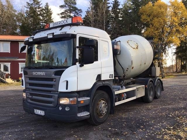 Scania P420LB - Xe trộn bê tông: hình 1 Scania P420LB - Xe trộn bê tông: hình 1