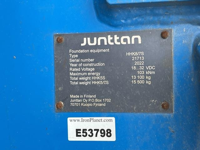 Junttan HHK5S - Đính kèm cho Máy đóng cọc: hình 5 Junttan HHK5S - Đính kèm cho Máy đóng cọc: hình 5