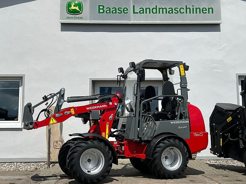 Weidemann 1160 StVZO + Front- u. Heckscheibe - Máy xúc lật bánh lốp: hình 1 Weidemann 1160 StVZO + Front- u. Heckscheibe - Máy xúc lật bánh lốp: hình 1