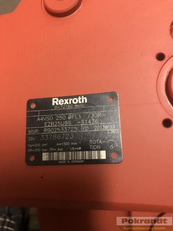Rexroth Bosch A4VSO250DFE1 30R EZB25U99-S1436 - Bơm thủy lực: hình 2 Rexroth Bosch A4VSO250DFE1 30R EZB25U99-S1436 - Bơm thủy lực: hình 2
