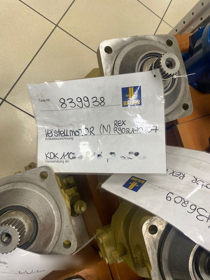 Rexroth KDK110 VON BGM, 35 R902170107 for pile driver - Động cơ thủy lực: hình 3 Rexroth KDK110 VON BGM, 35 R902170107 for pile driver - Động cơ thủy lực: hình 3
