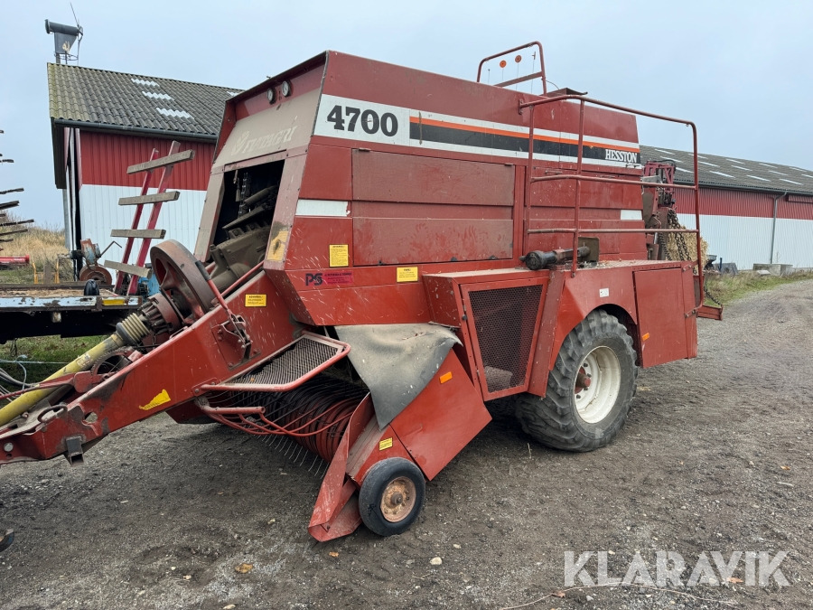 Máy đóng kiện vuông Ballepresser Hesston 4700: hình 1