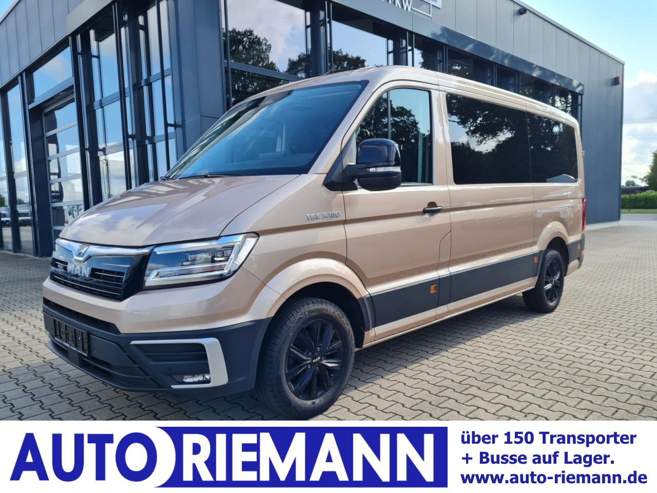 Man TGE 3.180 TDi Kombi 9 Sitze ALU KAMERA LED LEDER Sonderumbau - Xe bus mini, Xe van chở khách: hình 1 Man TGE 3.180 TDi Kombi 9 Sitze ALU KAMERA LED LEDER Sonderumbau - Xe bus mini, Xe van chở khách: hình 1