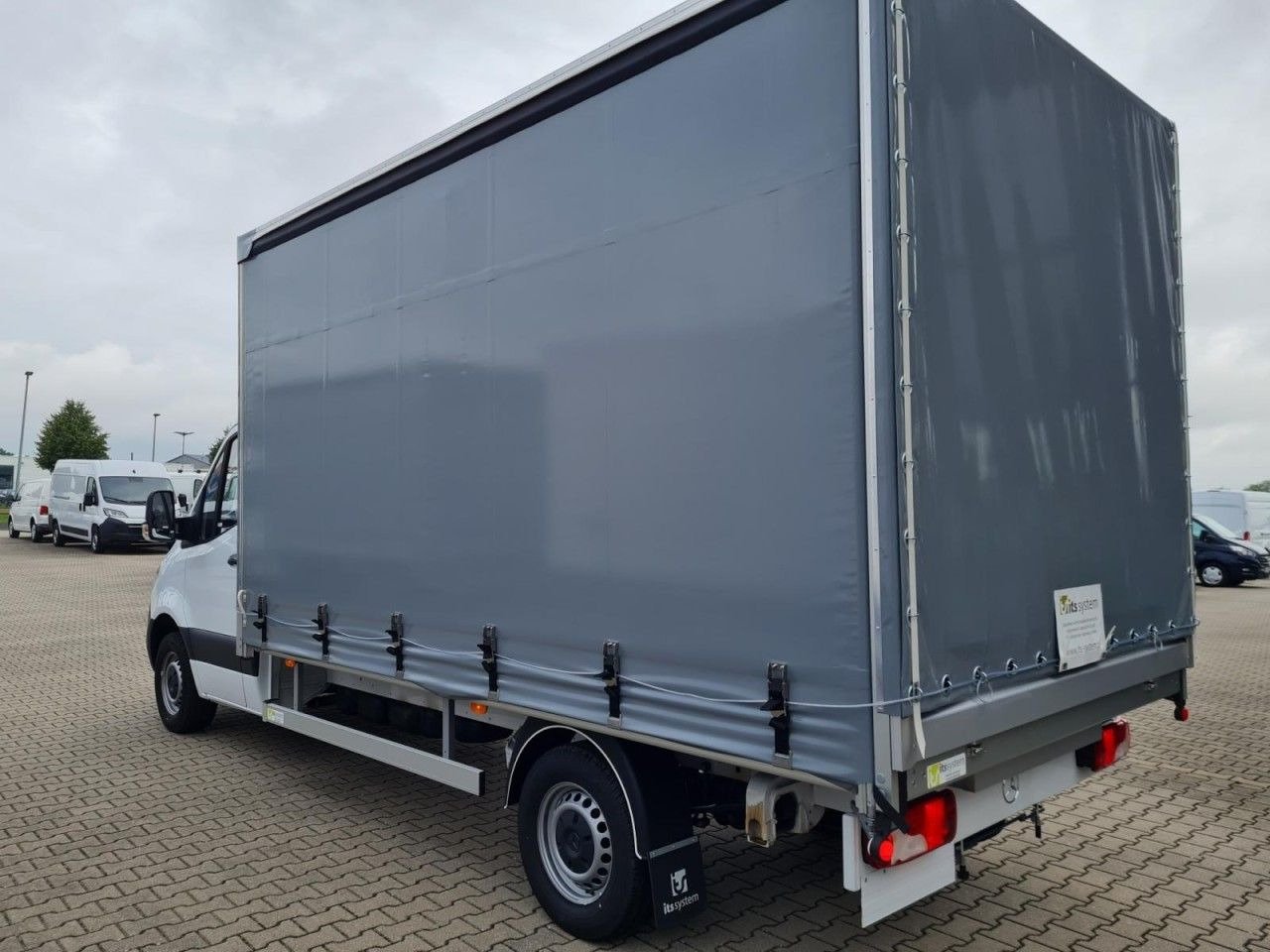 Xe van thùng mui bạt Mercedes-Benz Sprinter 315 Cdi Pritsche Schiebe Plane RWD: hình 6