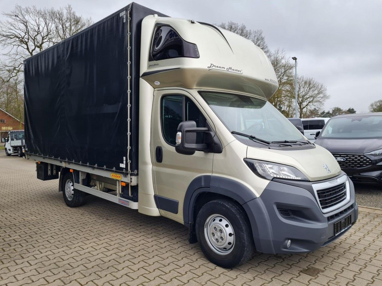 Peugeot Boxer Pritsche L4 Schiebe Plane Schlafkab Luftfe - Xe van thùng mui bạt: hình 3 Peugeot Boxer Pritsche L4 Schiebe Plane Schlafkab Luftfe - Xe van thùng mui bạt: hình 3