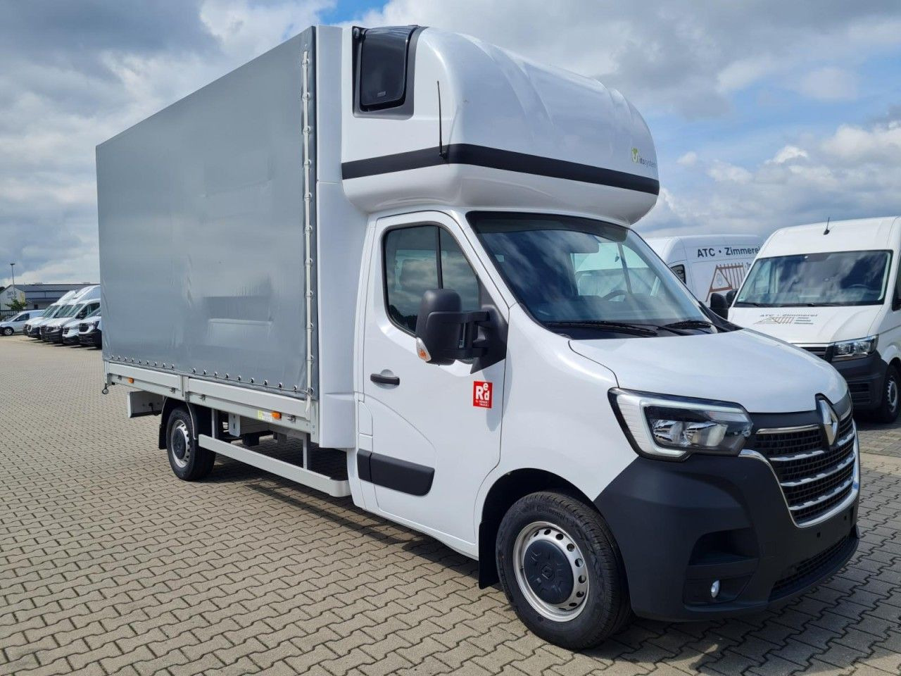 Renault Master 3,5 Pritsche Schiebe Plane Schlafkab. - Xe van thùng mui bạt: hình 3 Renault Master 3,5 Pritsche Schiebe Plane Schlafkab. - Xe van thùng mui bạt: hình 3
