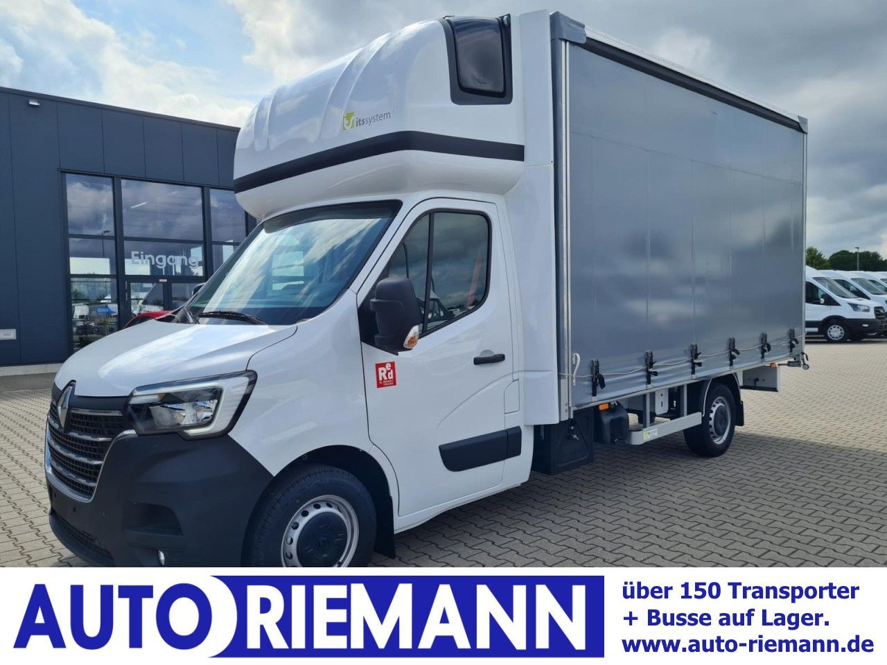 Renault Master 3,5 Pritsche Schiebe Plane Schlafkab. - Xe van thùng mui bạt: hình 1 Renault Master 3,5 Pritsche Schiebe Plane Schlafkab. - Xe van thùng mui bạt: hình 1