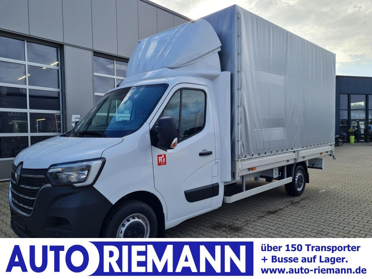 Renault Master 3,5t Pritsche L3 Schiebeplane ERGO TEMPOM - Xe van thùng mui bạt: hình 1 Renault Master 3,5t Pritsche L3 Schiebeplane ERGO TEMPOM - Xe van thùng mui bạt: hình 1
