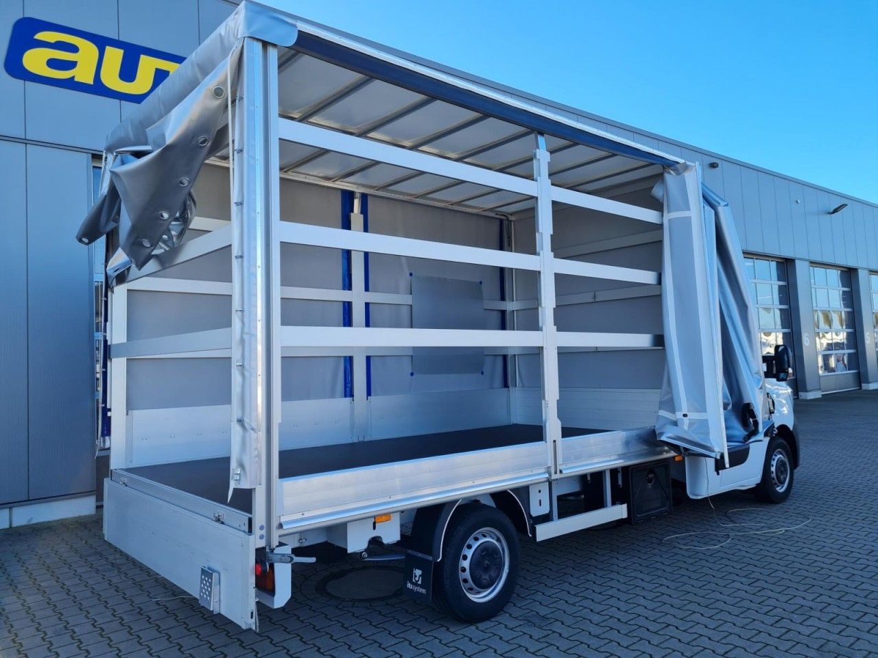 Renault Master 3,5t Pritsche Schiebe Plane ERGO TEMPOMAT - Xe van thùng mui bạt: hình 4 Renault Master 3,5t Pritsche Schiebe Plane ERGO TEMPOMAT - Xe van thùng mui bạt: hình 4