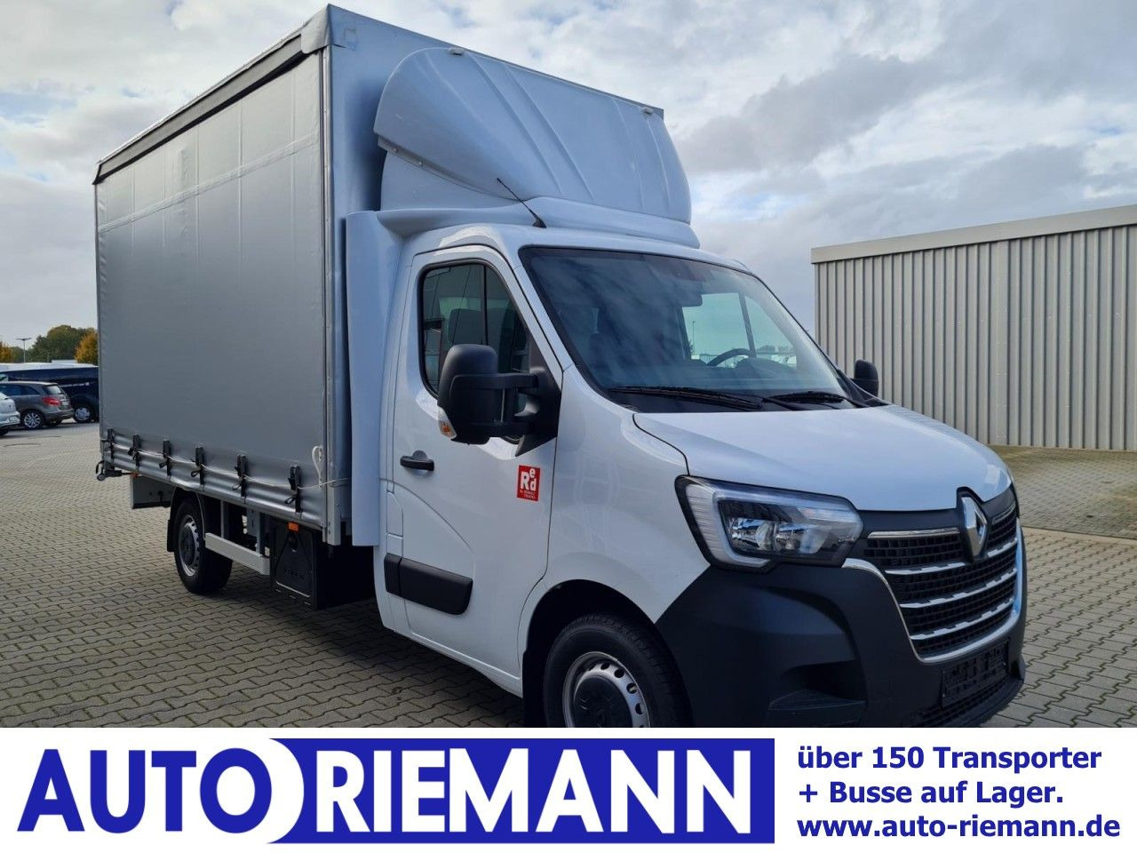 Renault Master 3,5t Pritsche Schiebe Plane ERGO TEMPOMAT - Xe van thùng mui bạt: hình 1 Renault Master 3,5t Pritsche Schiebe Plane ERGO TEMPOMAT - Xe van thùng mui bạt: hình 1