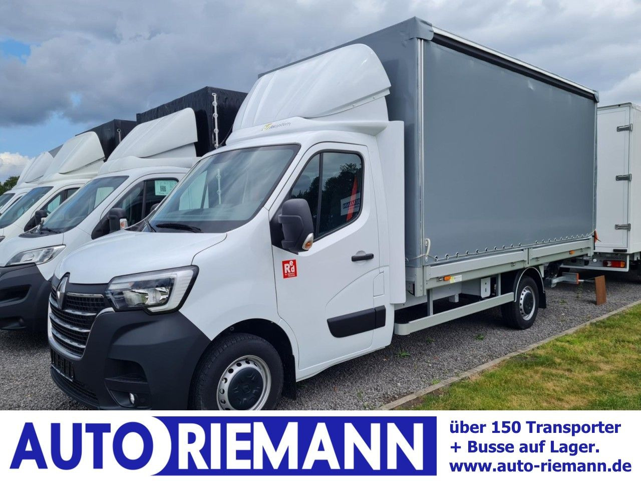 Renault Master 3,5t Pritsche Schiebe Plane dCi LBW Luftf - Xe van thùng mui bạt: hình 1 Renault Master 3,5t Pritsche Schiebe Plane dCi LBW Luftf - Xe van thùng mui bạt: hình 1