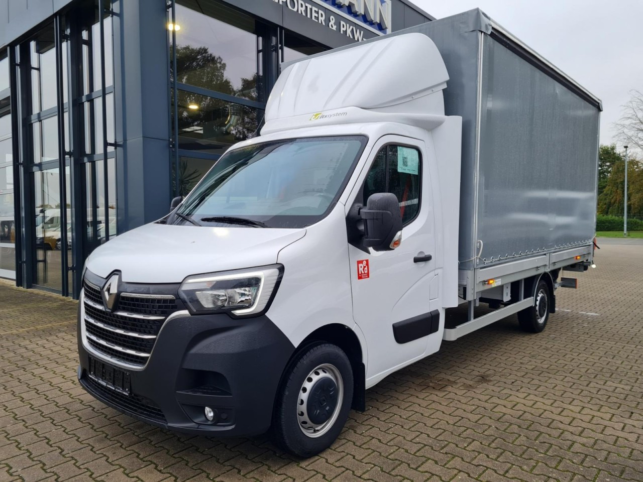 Renault Master 35 Pritsche Schiebe Plane LBW LUFTFEDERUNG - Xe van thùng mui bạt: hình 2 Renault Master 35 Pritsche Schiebe Plane LBW LUFTFEDERUNG - Xe van thùng mui bạt: hình 2