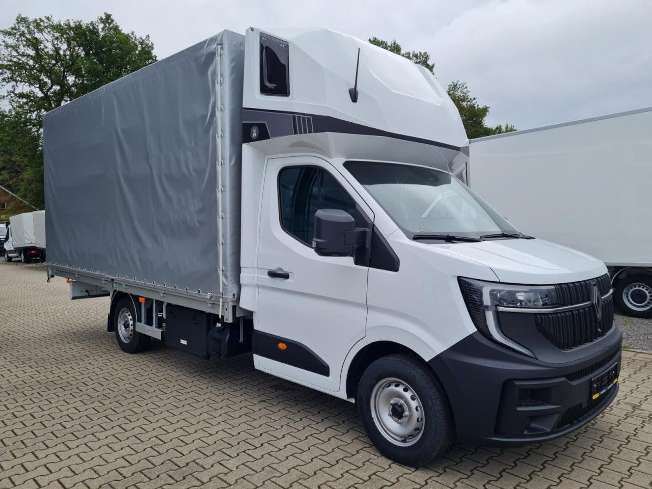 Renault Master 35 Pritsche Schiebe Plane Schlafkab Luftf - Xe van thùng mui bạt: hình 3 Renault Master 35 Pritsche Schiebe Plane Schlafkab Luftf - Xe van thùng mui bạt: hình 3