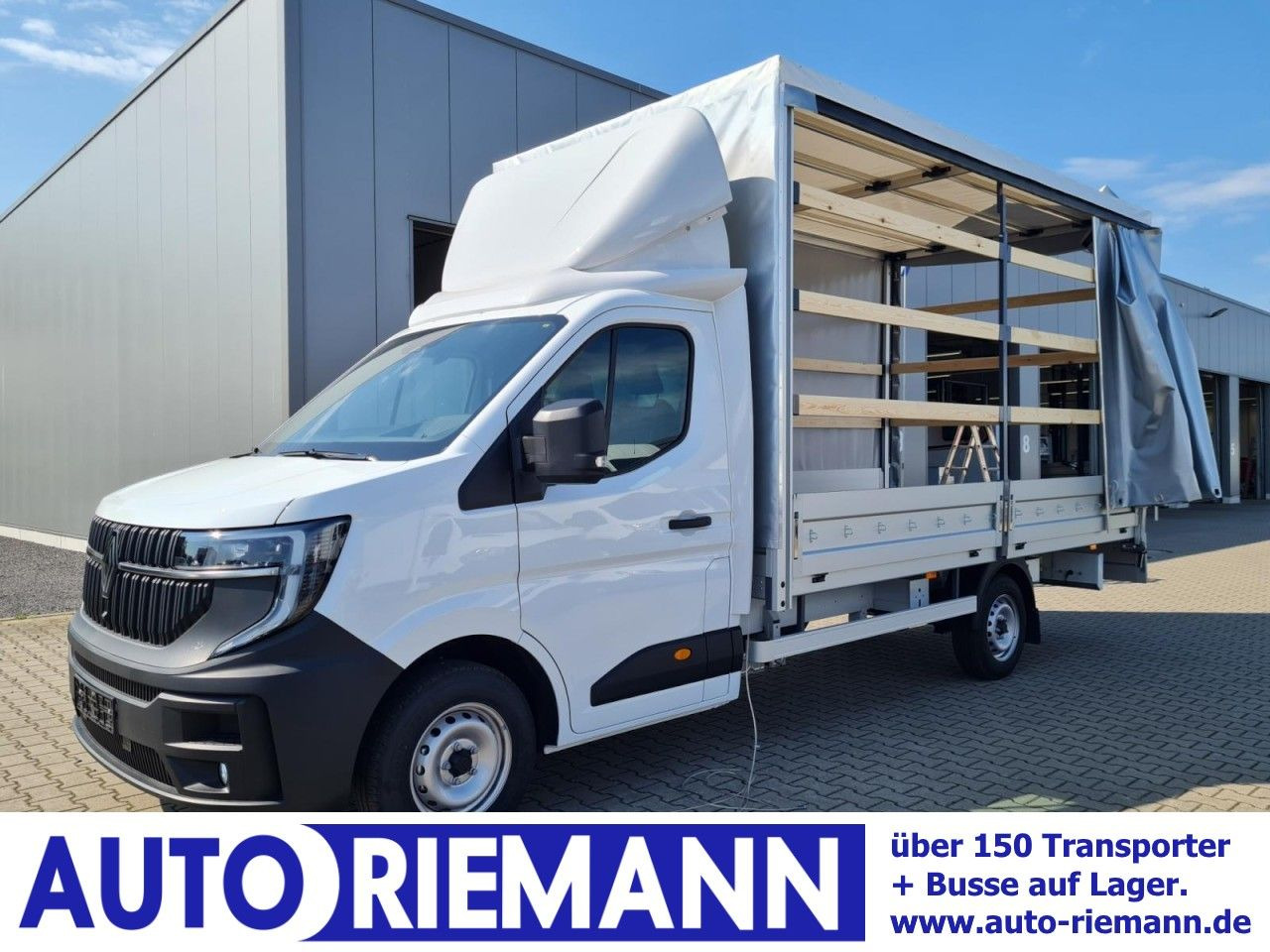 Renault Master 35 Pritsche Schiebe Plane dCi 170 - Xe van thùng mui bạt: hình 1 Renault Master 35 Pritsche Schiebe Plane dCi 170 - Xe van thùng mui bạt: hình 1