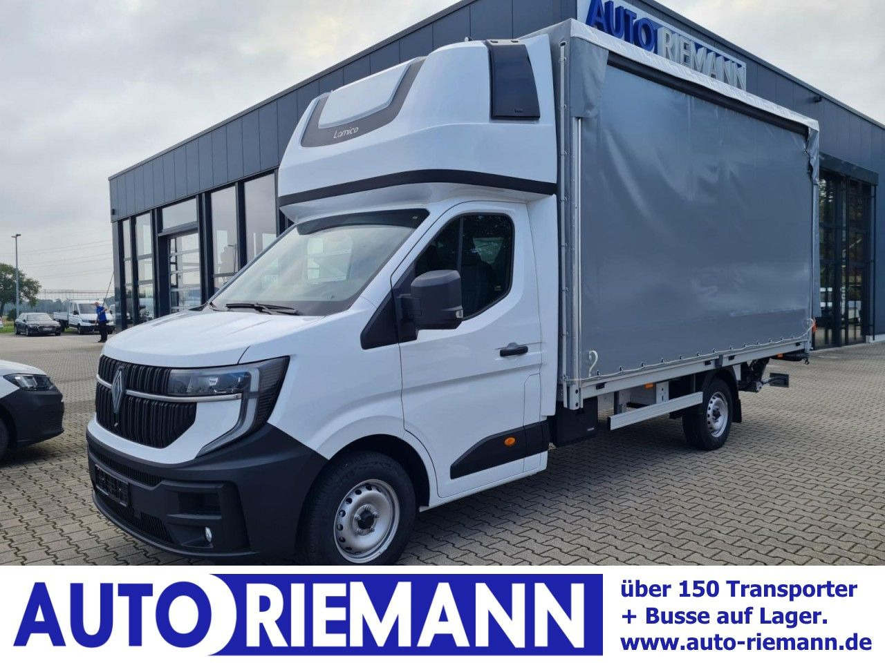 Renault Master New Pritsche Schiebe Plane Schlafkab LBW - Xe van thùng mui bạt: hình 1 Renault Master New Pritsche Schiebe Plane Schlafkab LBW - Xe van thùng mui bạt: hình 1