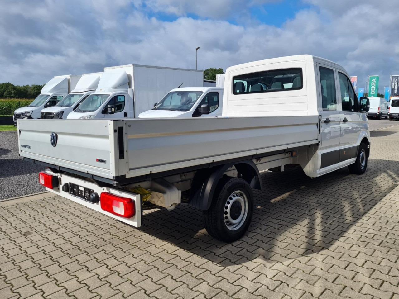 Volkswagen Crafter 35 Doka TDI Pritsche L4 4Motion - Xe tải nhỏ phẳng, Xe tải van: hình 4 Volkswagen Crafter 35 Doka TDI Pritsche L4 4Motion - Xe tải nhỏ phẳng, Xe tải van: hình 4