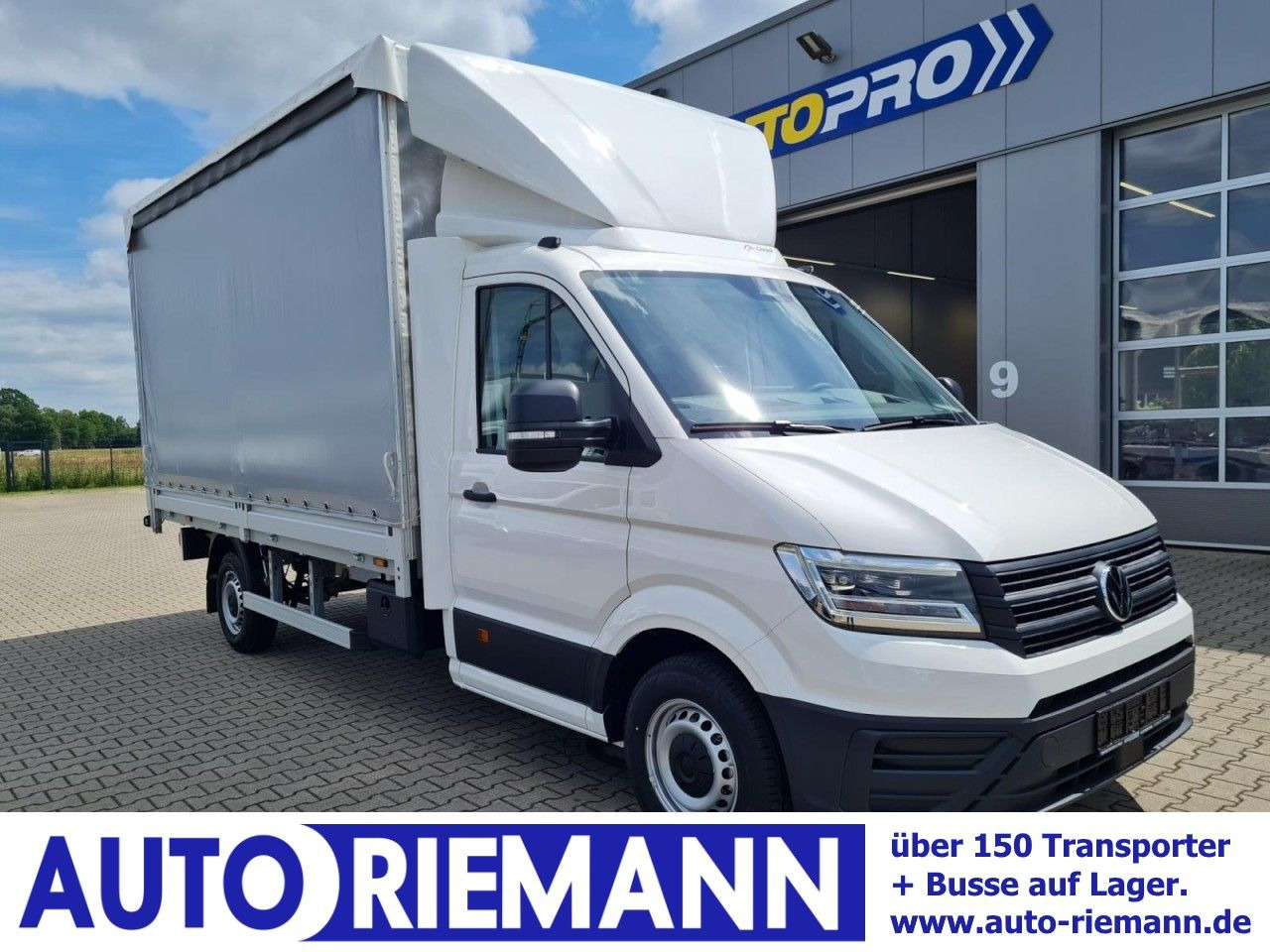 Volkswagen Crafter 35 TDI Pritsche Schiebe Plane LED TEMPOM - Xe van thùng mui bạt: hình 1 Volkswagen Crafter 35 TDI Pritsche Schiebe Plane LED TEMPOM - Xe van thùng mui bạt: hình 1