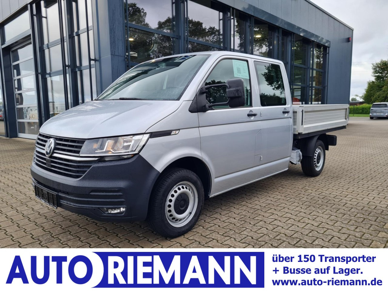Volkswagen T6.1 Doka Pritsche Plane 6-Sitze Klima Komfort - Xe tải nhỏ phẳng, Xe tải van: hình 1 Volkswagen T6.1 Doka Pritsche Plane 6-Sitze Klima Komfort - Xe tải nhỏ phẳng, Xe tải van: hình 1