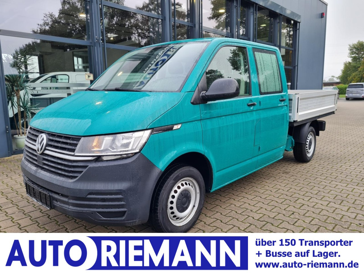 Volkswagen T6.1 Pritsche Doka 6-Sitze TDI AHK - Xe tải nhỏ phẳng: hình 1 Volkswagen T6.1 Pritsche Doka 6-Sitze TDI AHK - Xe tải nhỏ phẳng: hình 1