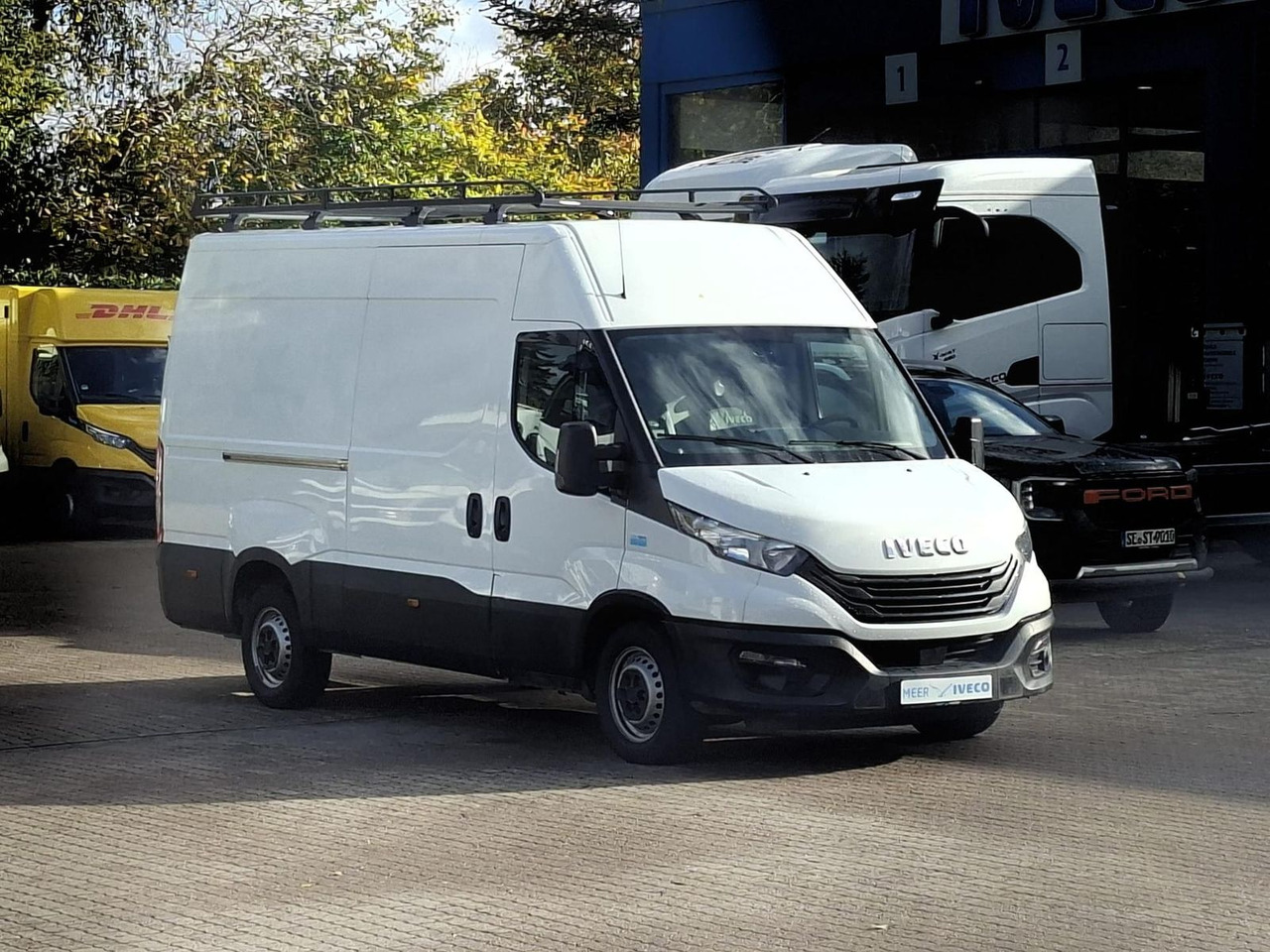 Xe van chở hàng Iveco Daily 35S14EV Radio*Kamera*Regal*AHK*Dachgepäck: hình 11