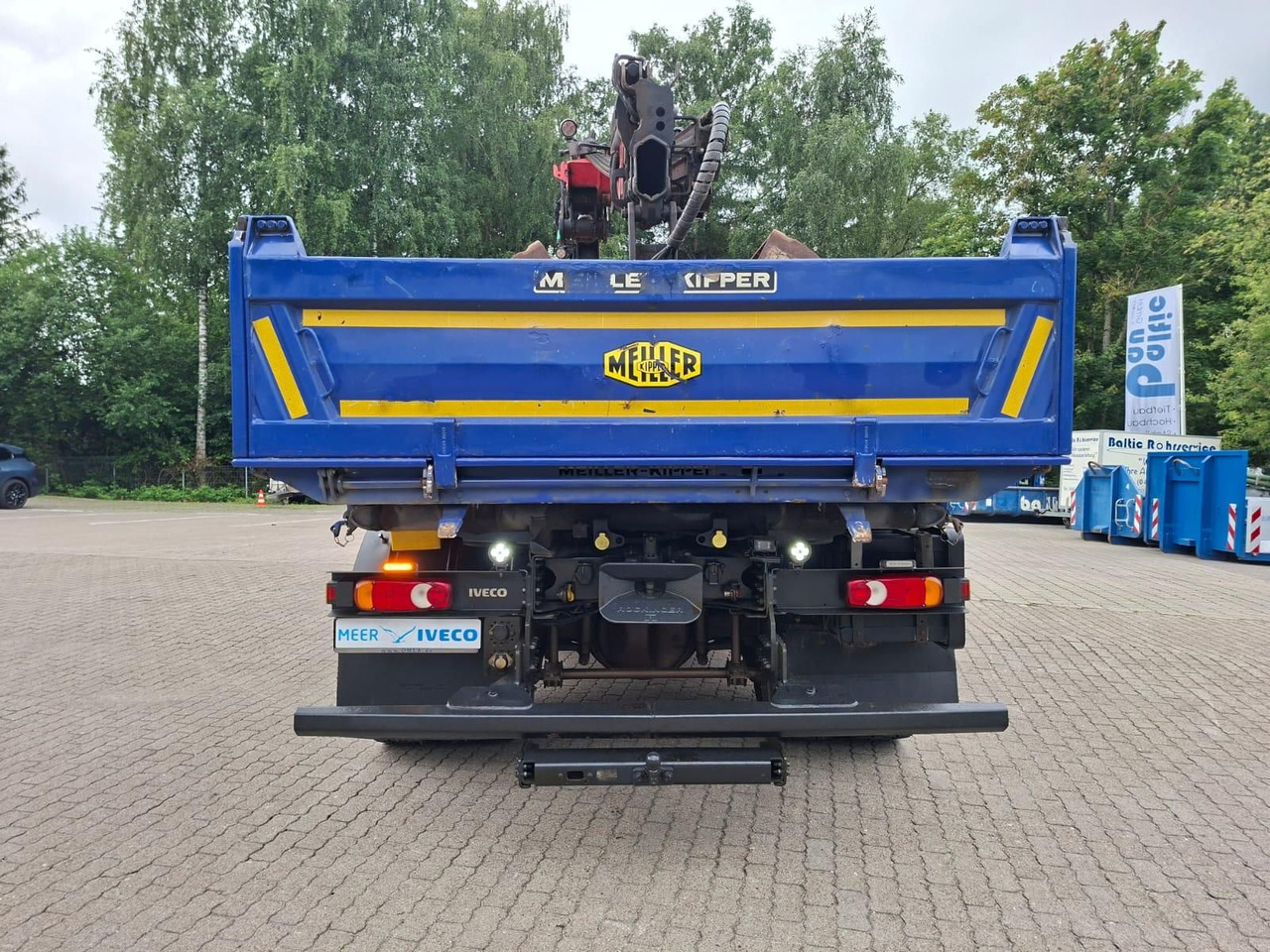 Iveco ML180E32K Meiler 3-Seitenkipper Kran 2x AHK - Xe ben, Xe cẩu tự hành: hình 4 Iveco ML180E32K Meiler 3-Seitenkipper Kran 2x AHK - Xe ben, Xe cẩu tự hành: hình 4