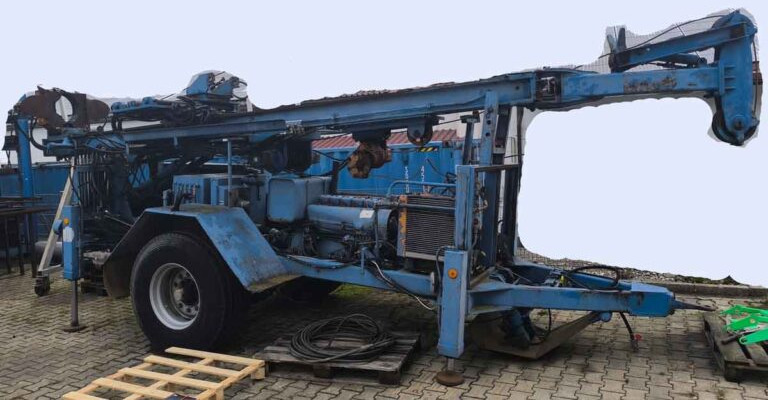 Botec-Scheitza RDBS – Drilling Rig on trailer / Bohranlage auf Anhänger - Giàn khoan: hình 1 Botec-Scheitza RDBS – Drilling Rig on trailer / Bohranlage auf Anhänger - Giàn khoan: hình 1