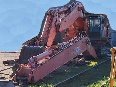 Hitachi ZX650 – with long reach and normal boom / mit Langarm und normalem Arm - Máy xúc bánh xích: hình 2 Hitachi ZX650 – with long reach and normal boom / mit Langarm und normalem Arm - Máy xúc bánh xích: hình 2