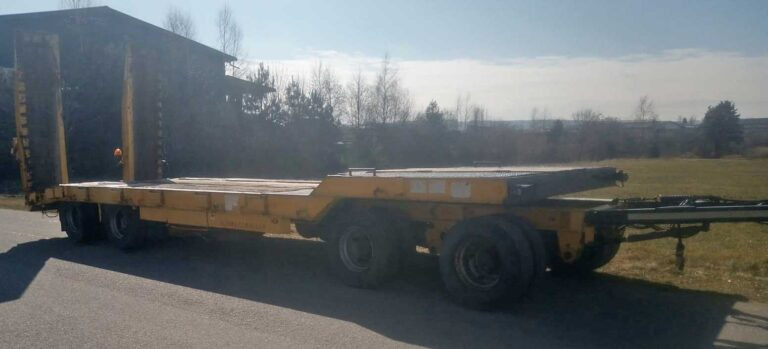 Schwarzmüller TÜ40/100 – 4-axle low loader / 4-Achs-Tieflader - Rơ moóc thùng thấp: hình 1 Schwarzmüller TÜ40/100 – 4-axle low loader / 4-Achs-Tieflader - Rơ moóc thùng thấp: hình 1