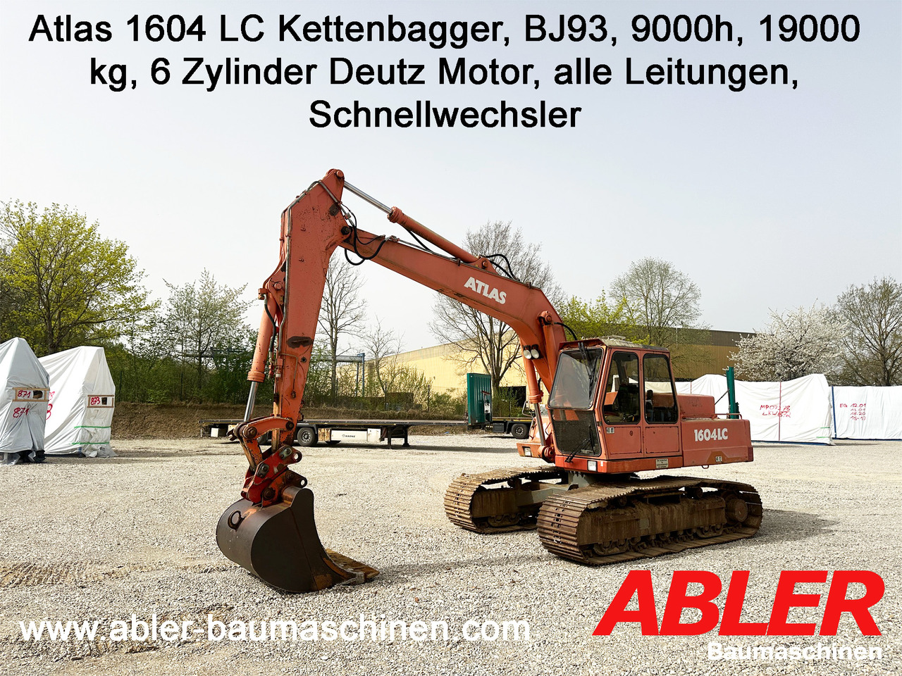 Atlas 1604LC Kettenbagger - Máy xúc: hình 1 Atlas 1604LC Kettenbagger - Máy xúc: hình 1