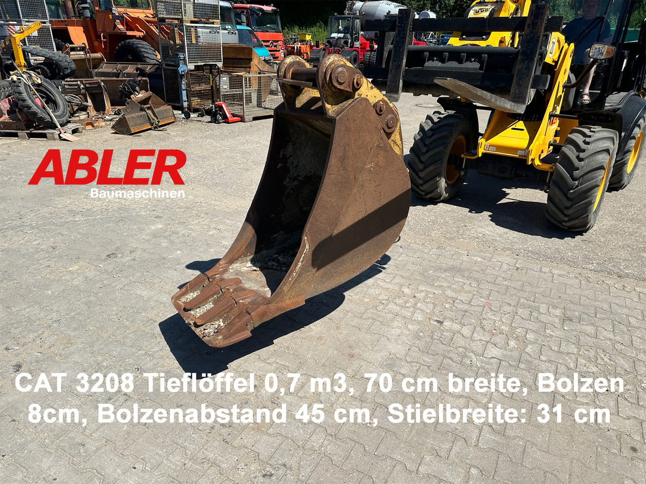 Caterpillar 3208 Tieflöffel 70 cm - Gầu máy xúc: hình 1 Caterpillar 3208 Tieflöffel 70 cm - Gầu máy xúc: hình 1