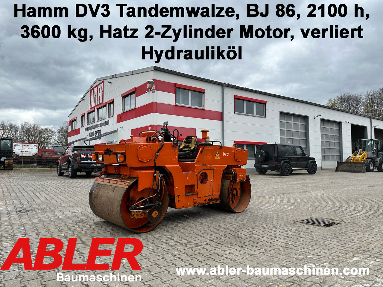 Hamm DV3 Tandemwalze - Máy lăn đường: hình 1 Hamm DV3 Tandemwalze - Máy lăn đường: hình 1
